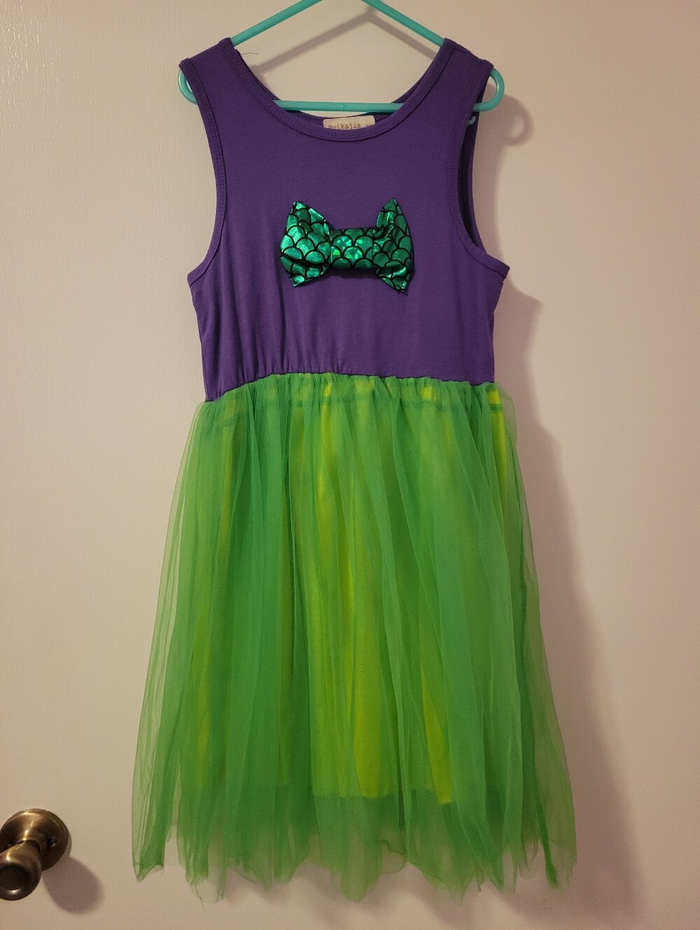 Little Girl's Mermaid Dress, 6T